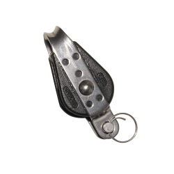 Enkelt fast block, Ø 6 mm, med becket - Viadana