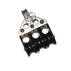 Fast trippelblokk, Ø 6 mm. - Viadana