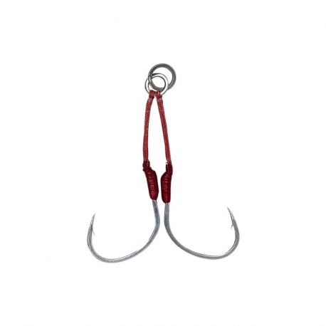 Savage Gear Bloody Twin Assist Hooks Double No.1