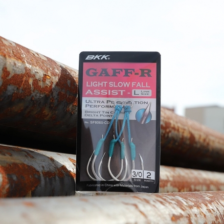 BKK SF Gaff-R Light Slow Fall Assist-L double hook No.1