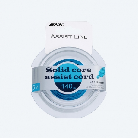 BKK Solid Core 100 LBs lanyard for assist hook 5 m.