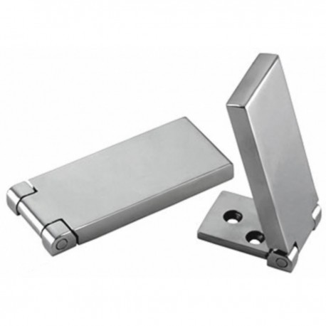Mirror polished stainless steel wire hinges