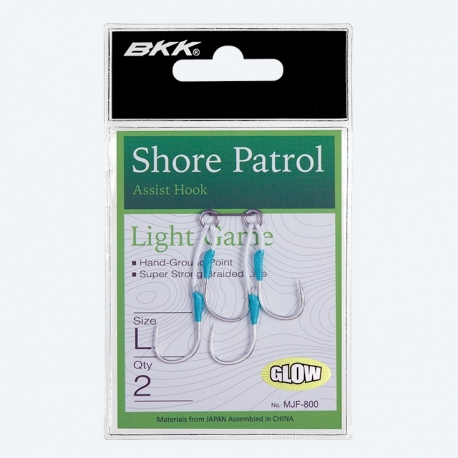 BKK Shore Patrol double assist hook No. M