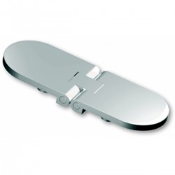 Peilikiillotetut ruostumattomasta teräksestä valmistetut tasaiset saranat - Mitat 100 x 36 mm.