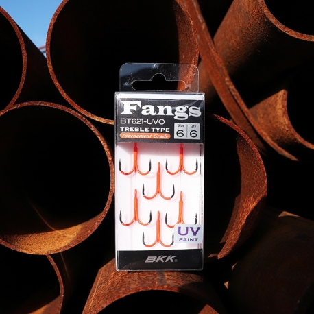 BKK Spear-21 UVO triple anchor No.8