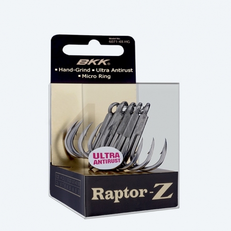 BKK Raptor-Z triple anchor Ultra Anti-rust No.4