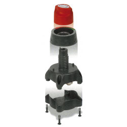 275 A:n yksinapainen akun irrotuskytkin irrotettavalla nupilla - Uflex 2