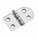 Mirror polished hinge - Dimensions 67 x 40