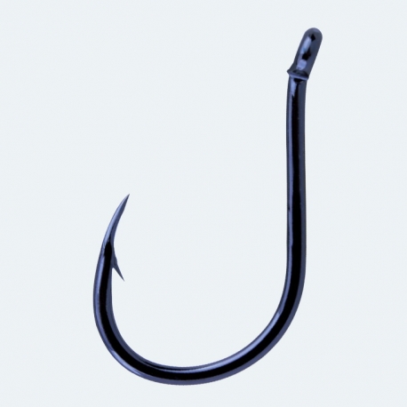 BKK Shark Chinu-R CB No.5/0 black nickel fishing hook BKK