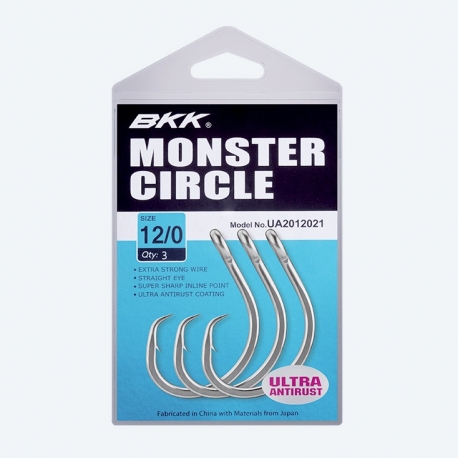 BKK Monster Circle Ultra-Antitrust N.8/0 Drifting Hooks