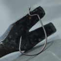 BKK Nemesis Worm Hook N.2/0 offset hook wide-gap
