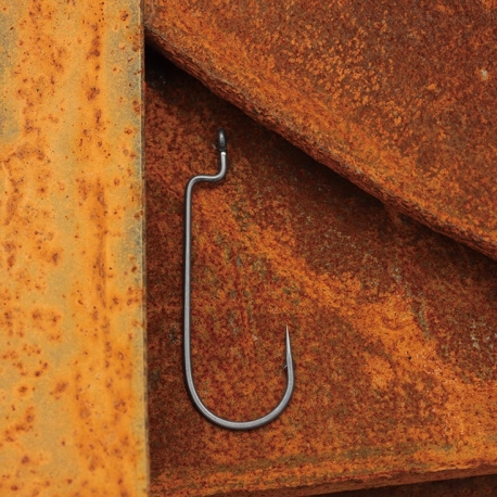 BKK Siren Worm Hook N.2/0 straight offset hook