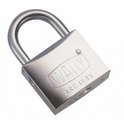 Stainless steel short arch padlock - Sea series