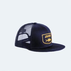 BKK Tuna Snapback Hat Blauwe Flat Brim Hat