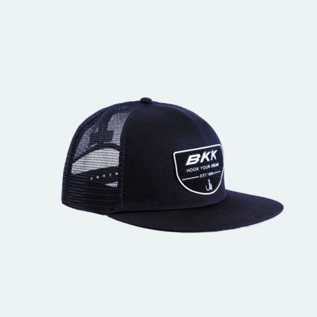 BKK Legacy Snapback Hat with Flat Visor Blue