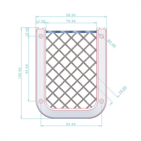 Storage net 126 x 98