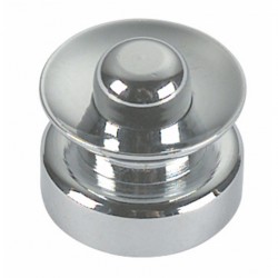 Chromed brass latch push button - Foresti e Suardi