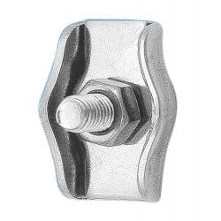 Simple 316 stainless steel clamp