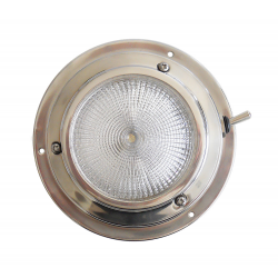 Stainless steel LED ceiling light