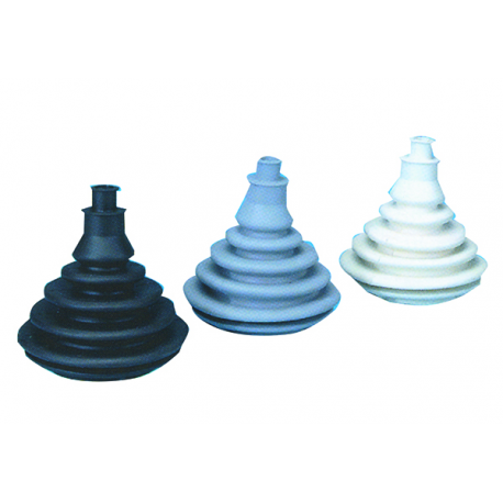 Schroefloze kabelwartel van rubber.