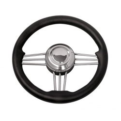 T14 steering wheel, Ø 350 mm, with soft plastic grip - Savoretti 2