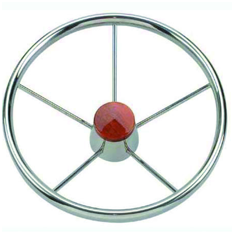 T4 steering wheel with stainless steel grip - Savoretti