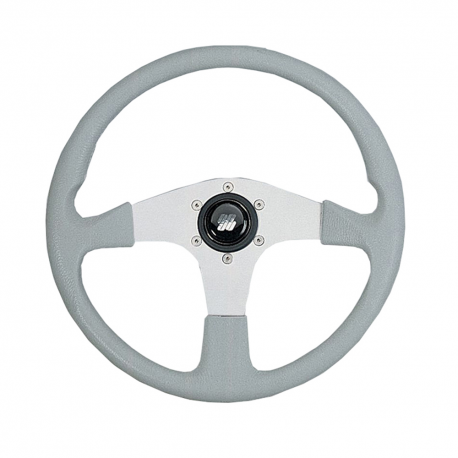 Corsica steering wheel Ø 350 mm. with soft plastic handle - Ultraflex