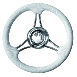 T22 steering wheel from Ø 350 mm. with soft plastic handle - Savoretti