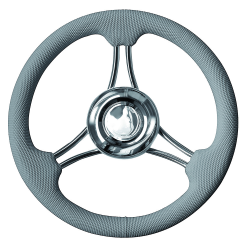 T22 steering wheel from Ø 350 mm. with soft plastic handle - Savoretti 2