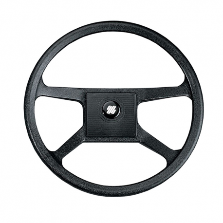 V33 steering wheel Ø 342 mm. with soft plastic handle - Ultraflex