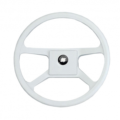 V33 steering wheel Ø 342 mm. with soft plastic handle - Ultraflex