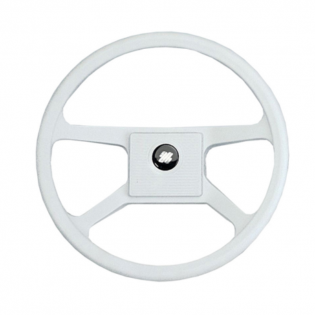 V33 steering wheel, Ø 342 mm, with soft plastic grip - Ultraflex