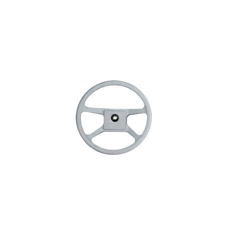 V33 steering wheel, Ø 342 mm, with soft plastic grip - Ultraflex