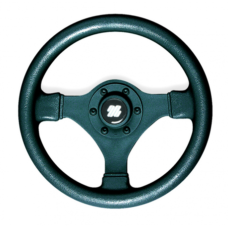 V45 steering wheel Ø 280 mm. with soft plastic grip - Ultraflex