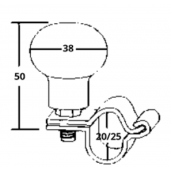 Vred i rostfritt stål 2