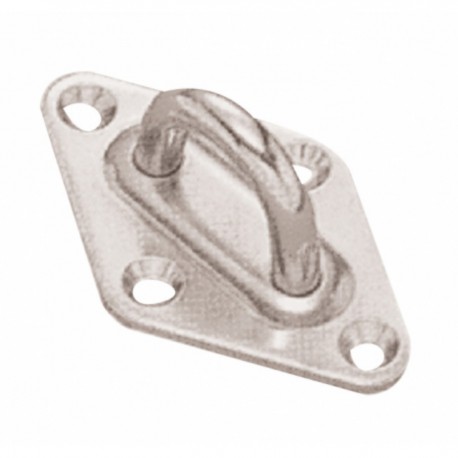 Stainless steel plate with clevis