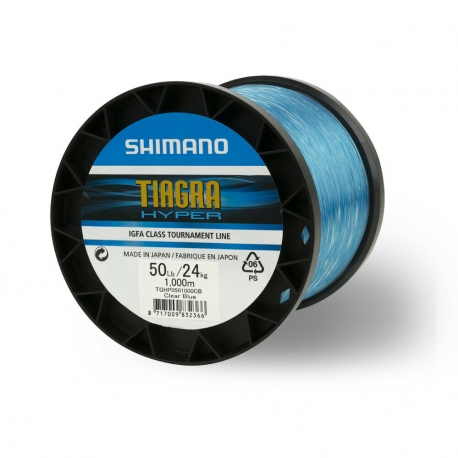 Shimano Tiagra Hyper Trolling IGFA 30LBs nylon blue 0.52MM by 1000M