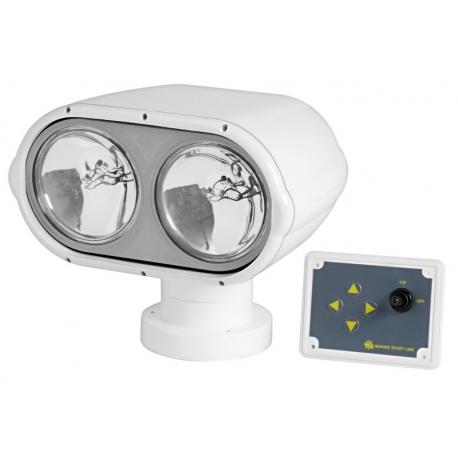 Adjustable double depth spotlight Night Eye 12 V electric