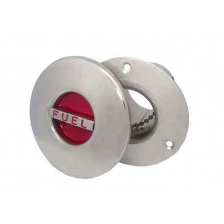 Mirror polished stainless steel boarding cap