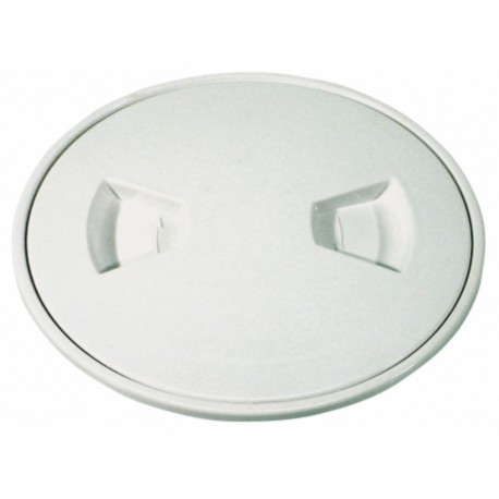 Waterproof inspection cap in white ABS