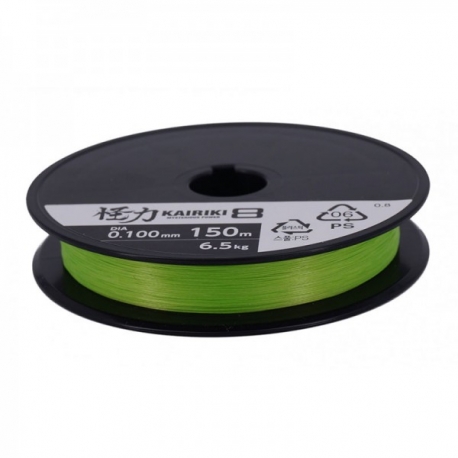 Shimano Kairiki 8 VT 0.10MM braided 150M mantis green