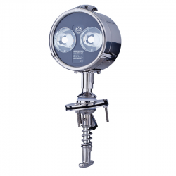 150 CB LED 12/24 V Rustfritt Stål Justerbar Dybdelampe - Den Haan Rotterdam