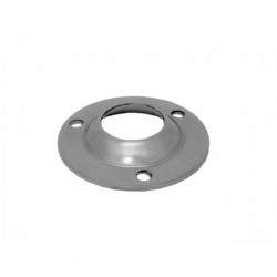 RVS fittingen met rechte ronde voet