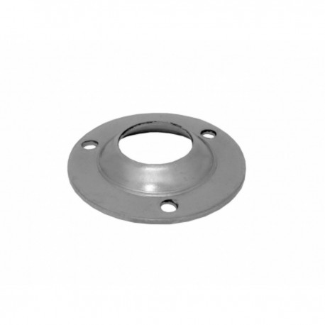 Stainless steel fittings with straight round base