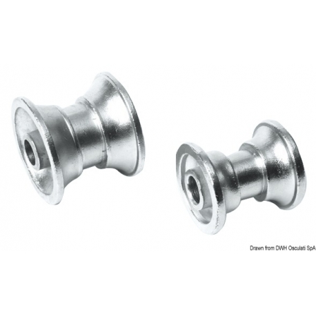 Spare AISI 316 stainless steel pulley for nose unit