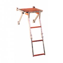 Akterplattform i rustfritt stål