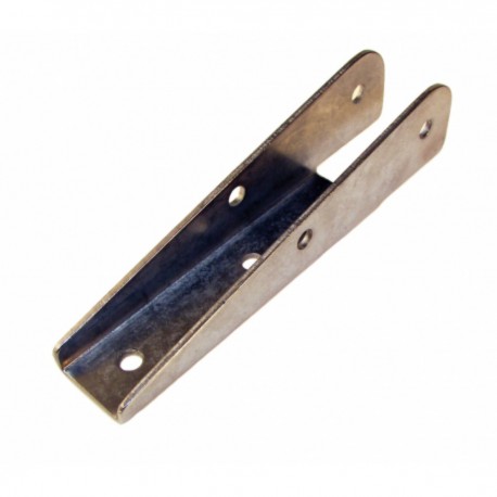 Stainless steel bracket for fixing ladders