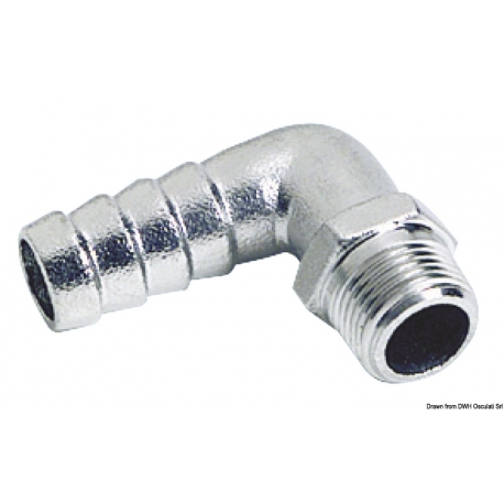 Hose connector 90°male