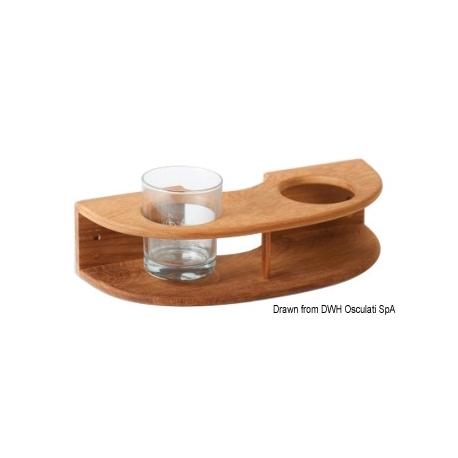 Wall-mounted cup holder ARC