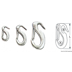 Carabiner for jib to reef